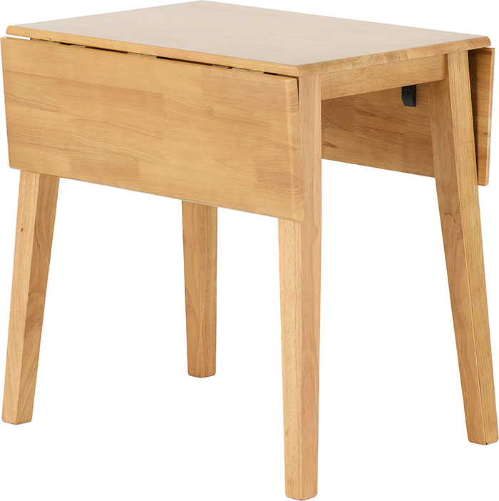 Mason Double Drop Leaf Dining Table In Oak Varnish